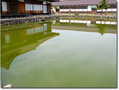 日新館 水練水馬池