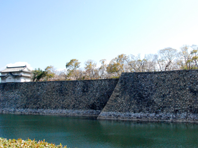 大阪城の石垣